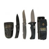 Three Gerber Folding Knives