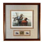 1987 Idaho Waterfowl Stamp Print by Robert Leslie