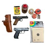 Benjamin Franklin Air Pistol & Stinger P9 BB Gun