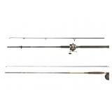 Two Fishing Rods with Reels