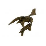 Polished Brass Eagle Sculpture