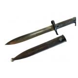Swedish M1896 Mauser Bayonet with Scabbard