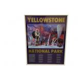 Framed Yellowstone Park Print