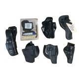 Leather and Kydex Gun Holsters