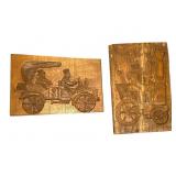 Carved Wooden Speculoos Cookie Molds