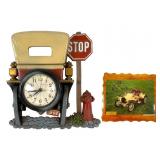Two Car Themed Wall Clocks