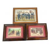 Three Framed Prints