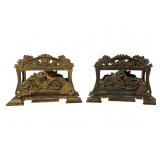 Brass Car Motif Letter Holders
