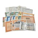 Stock Certificates Collection