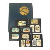Binder of Automobile-Themed Postcards