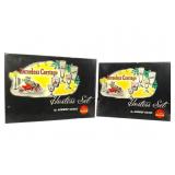 Libbey Safedge Horseless Carriage Hostess Set