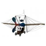 18-Inch Model Plane with Wire Framework