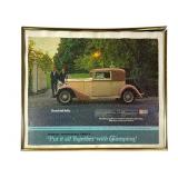 Framed Rolls Royce Puzzle Print