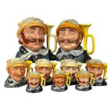 Royal Doulton Veteran Motorist Toby Mugs