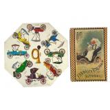 Two Vintage Automobile Jigsaw Puzzles