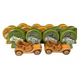 Relpo Ceramic Planters, 1908 Mercedes Theme