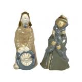 Wï¿½chtersbach Glazed Earthenware Figures