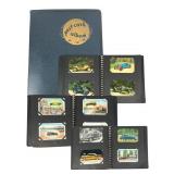 Postcard Album with Car-Themed Postcards