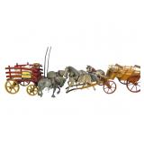 Two Horse Drawn Carriages