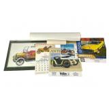 6 Automobile-Themed Wall Calendars