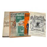 Early 20th Century Car Themed Sheet Music