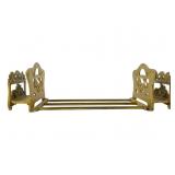 Art Nouveau Expandable Brass Bookends
