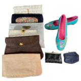MC Clutches, Taj Shoes and Coin Bags