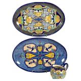 Talavera Decorative Platters, Creamer