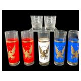 Civil War Whiskeys, Libbey Bicentennial Glassware