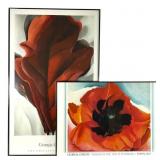 Two Framed Georgia Oï¿½Keeffe Gallery Prints