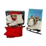 Vintage Sears And Johnsonï¿½s Ice Skates