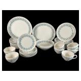 Syracuse China Nordic Pattern Dinnerware Set