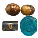 Four Unique Paperweights, Robin Lehman