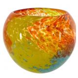 Mid-Century Art Glass Bowl, Unsigned