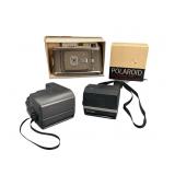 Polaroid Camera Lot With Accessories