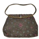 Vintage Hand Beaded French Evening Bag