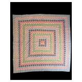 Vintage Hand Stitched Quilt