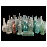 Grouping of Glass Bottles, Advertising