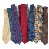 Designer Silk Ties, Fendi, Trump +