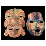 Decorative Aztec/ Mayan Masks