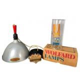 Wolfard Lamp, Pendant Light, Match Holder