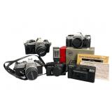 Five Vintage Film Cameras