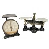 EH. Sargent & Co. Balance & A Postal Scale