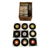 Approximately 200 45 RPM Singles