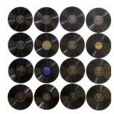 16 Early Jazz 78 RPM Records