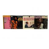Four Soul Albums by Ray Charles, Jackie Wilson, an