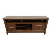Wood Entertainment TV Stand, 74�� Wide Wood Entertainment TV Stand, 74�� Wide