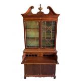 Mahogany Secretary Desk with Hutch Mahogany Secretary Desk with Hutch