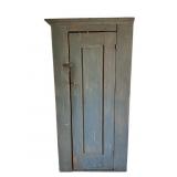 Primitive One-Door Country Cupboard