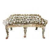 Large Cast-Iron Garden Bench Large Cast-Iron Garden Bench